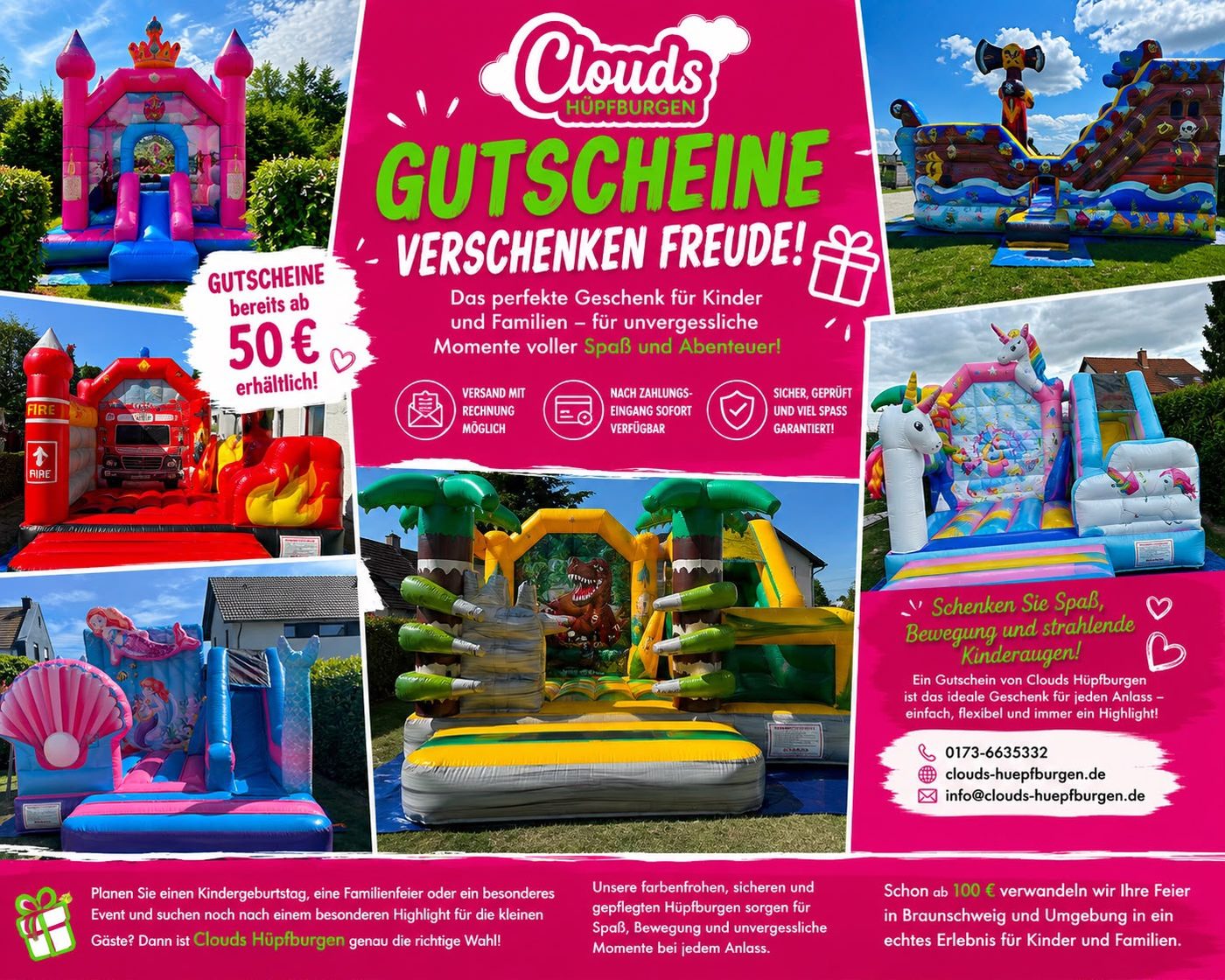 Gutschein Flyer